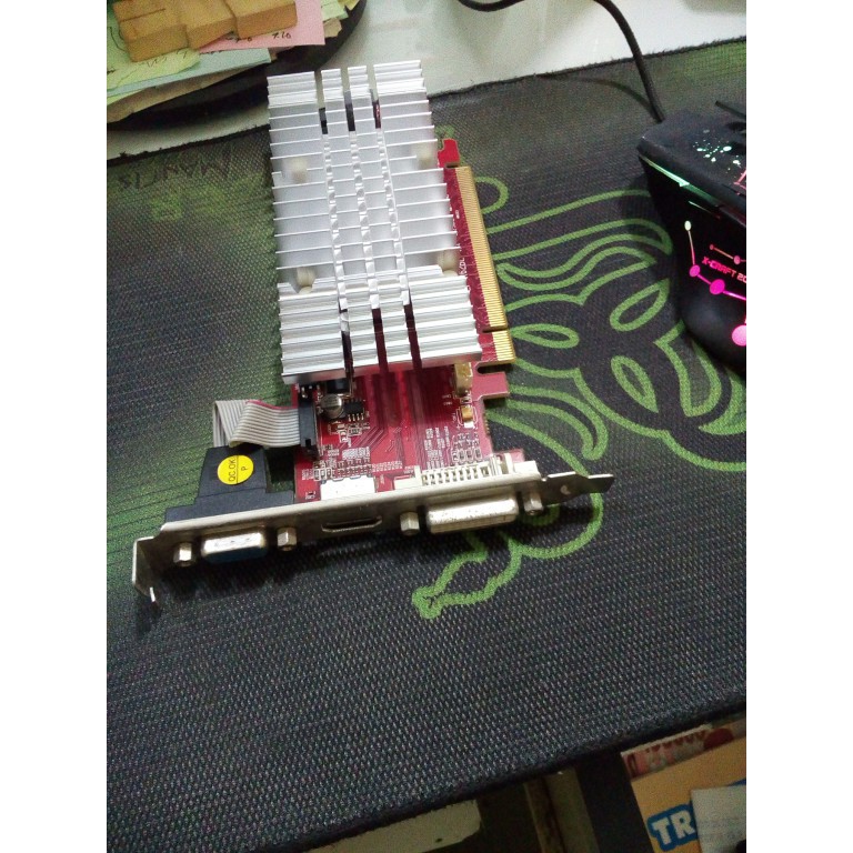 Vga card Powercolor Ati HD4350 1gb ddr2 64bit 2nd bagus