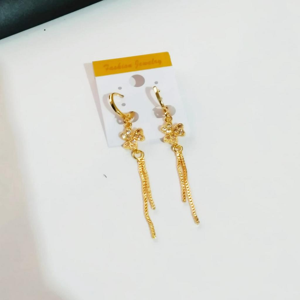 AV247 Grosir Anting Juray Permata Anting Dewasa Lapis Emas