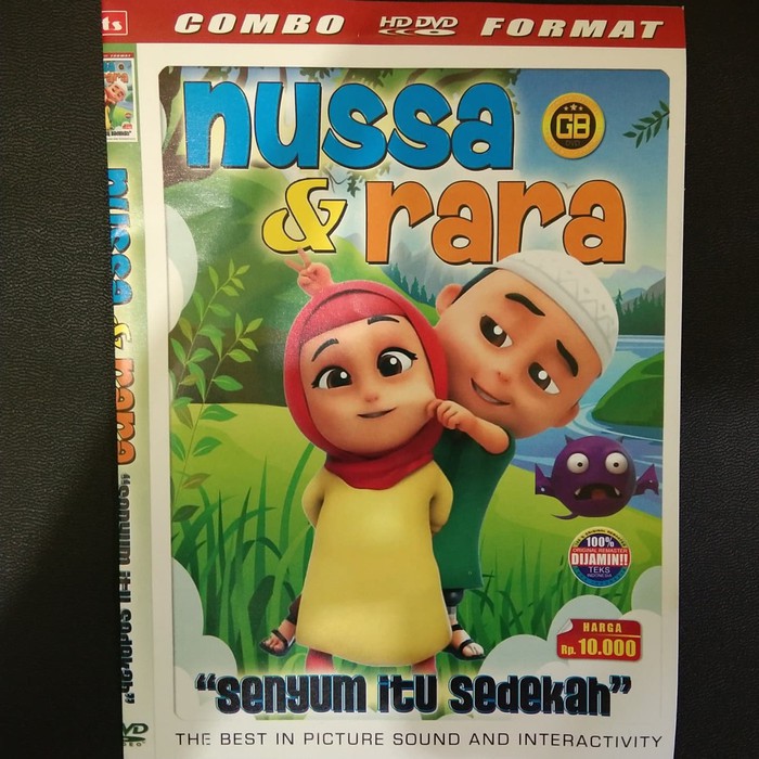 TERLARIS Kaset Dvd Film Animasi Nusa Dan Rara - Film Kartun Terbaru Populer