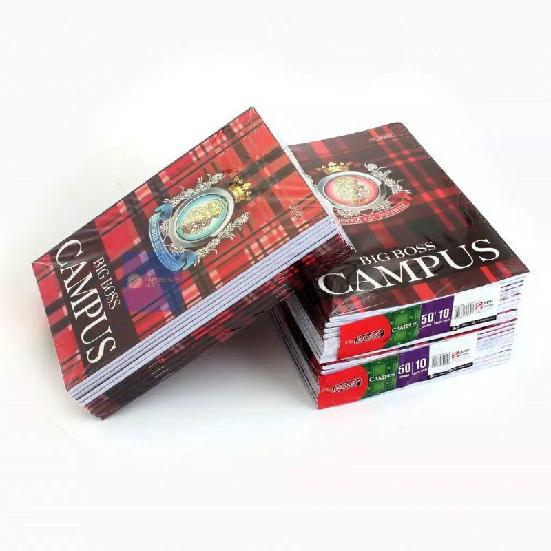 

Buku campus big bos 50 lembar dalam satu pak isi 10pcs