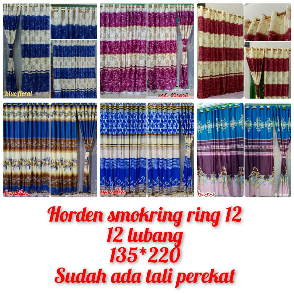TERLARIS Gorden motifgordenjendela gorden pintu smokring 12 lubang terbaru termurah bestseller BATAM