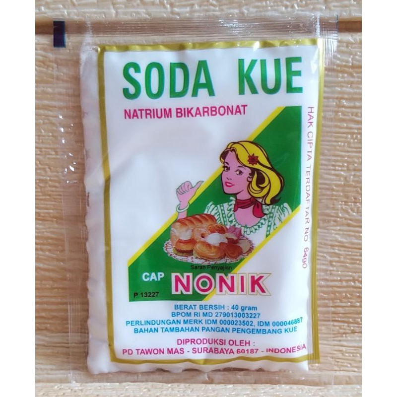 ✔MURAH Soda Kue Cap Nonik 40gr