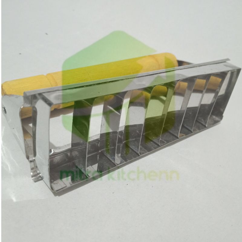 cetakan kue kering cetakan kue nastar kotak gagang kayu