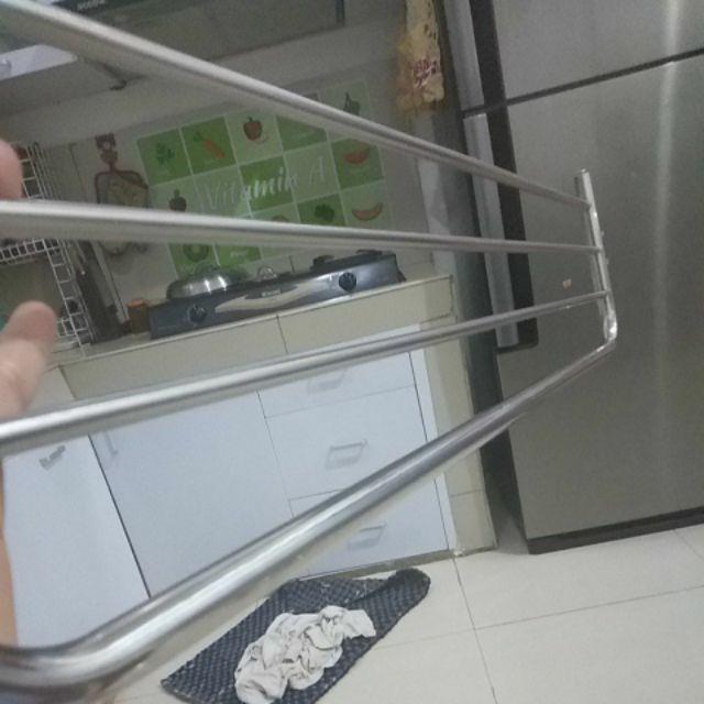 Rak handuk 5 susun 80 cm stainless Gantungan handuk Rak handuk 5 susun 80 cm stainless Gantungan handuk