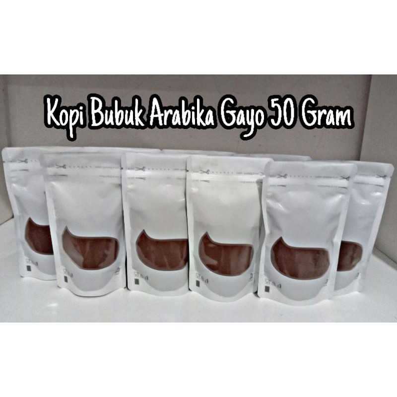 

Kopi Gayo Arabika Bubuk 50 Gram