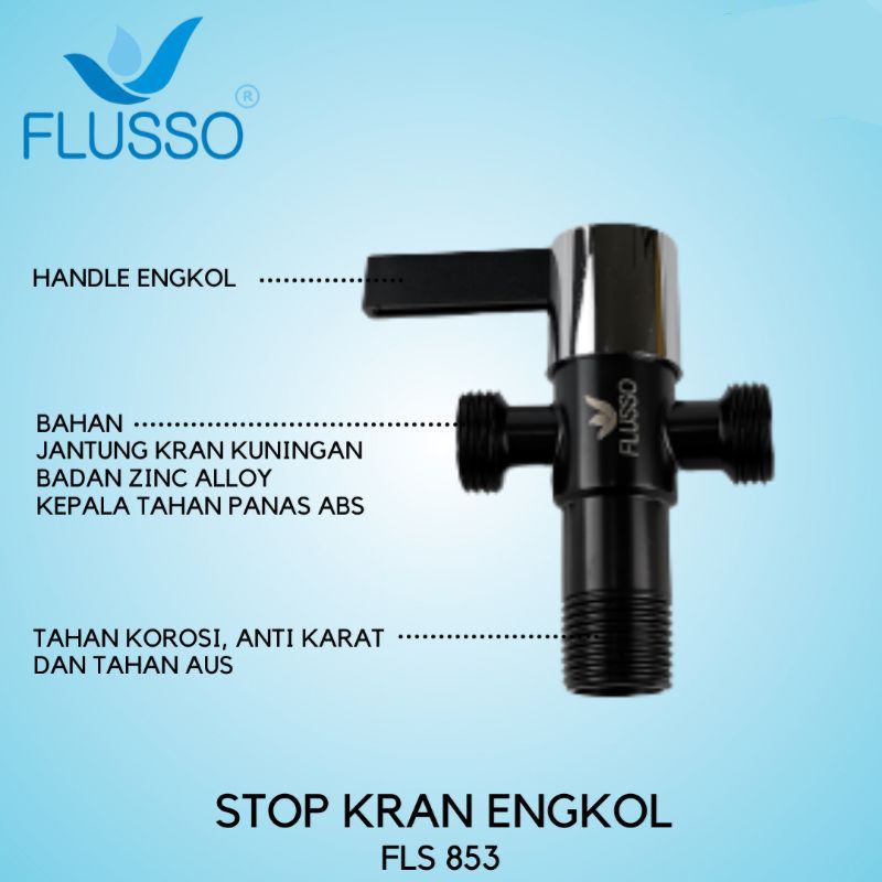 KRAN AIR /STOP KRAN 1/2&quot; TYPE 853 FLUSSO BEST QUALITY PRODUCT