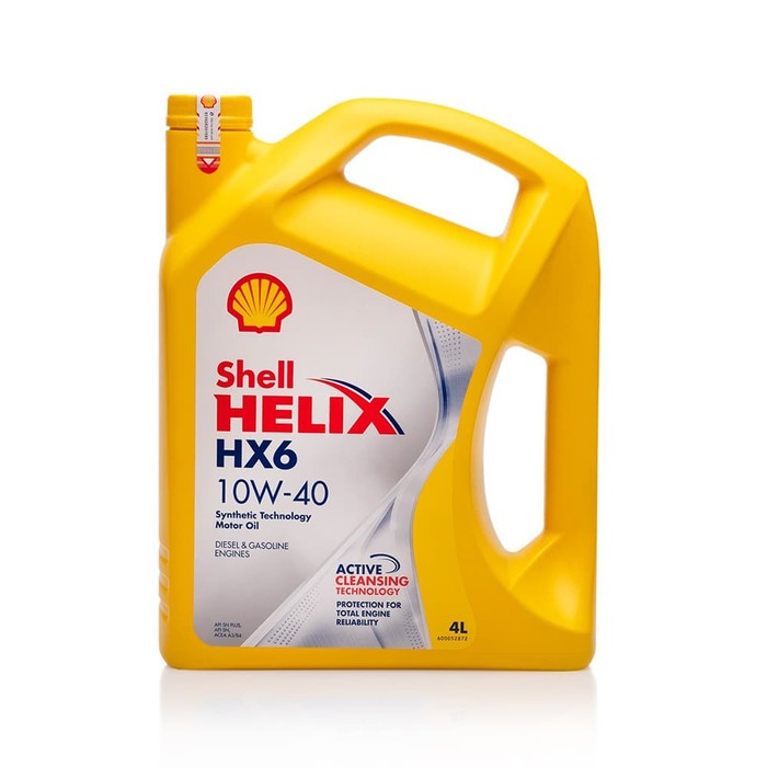 Oli Mobil Shell Helix HX6 10W-40 4 Liter Oli Avanza Xenia Rush Terios Ertiga Mobilio Kijang Innova G