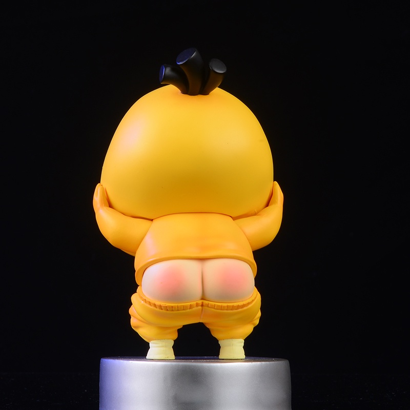 Action Figure Desain Bebek Krayon Shin-chan Cos Psyduck Buatan Tangan Bahan Pvc Untuk Mobil