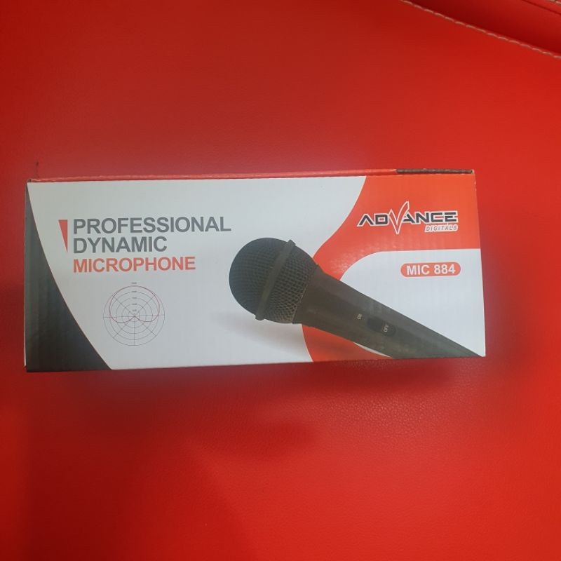 Microphone kabel Advance 884 Dengan kualitas Terbaik