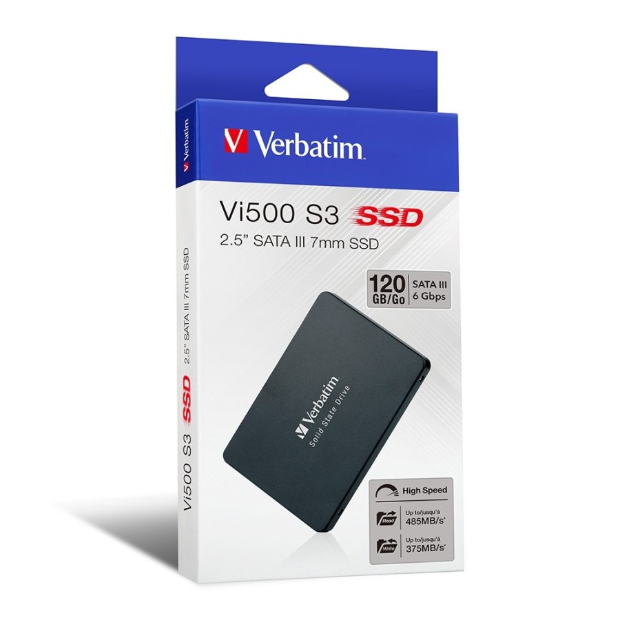 Verbatim SSD Vi500 S3 120GB Sata 3 - Vi500 3D Nand 120 GB 2.5"