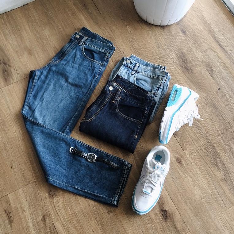GU by UNQL JEANS STRAIGHT NEW [TJ.10Jn22ˢ]