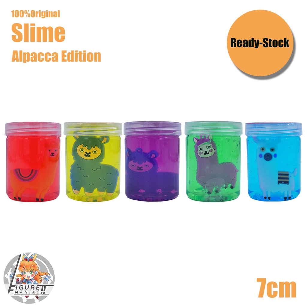 Mainan Anak - Slime Alpacca Edition 7 cm Import Premium