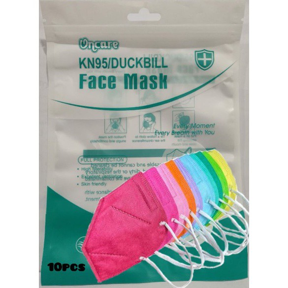 Masker KN95 Protective Hijab Dan Earloop - KN 95 Ptotective Putih