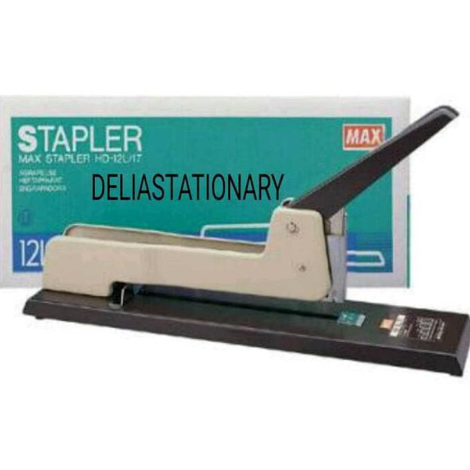

[[BISA COD]] STAPLER BESAR ORIGINAL MERK MAX 12L/17 BERMUTU Kode 1018