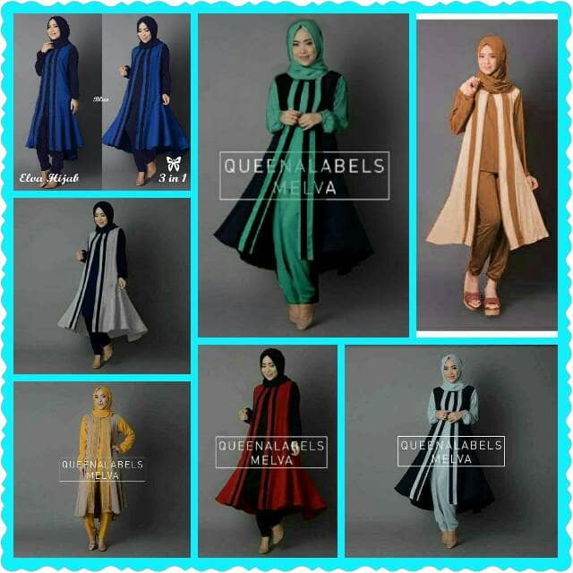 TERLARIS GAMIS BALOTELI TSANIA BERKUALITAS GAMIS PESTA SYARII GAMIS MURAH PROMO RAMADHAN W1S6