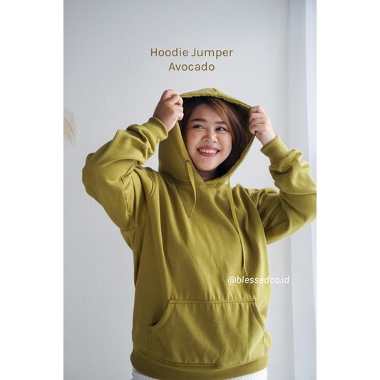 Hoodie Jumper Avocado