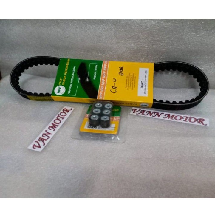 VANBELT | VAMBELT SET ROLLER BEAT KARBU . V-Belt  NPP