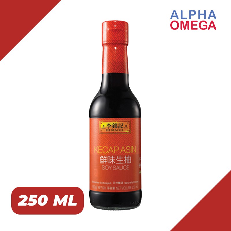 

LEE KUM KEE SOY SAUCE 250 ML - KECAP KEDELAI SAUS KECAP ASIN