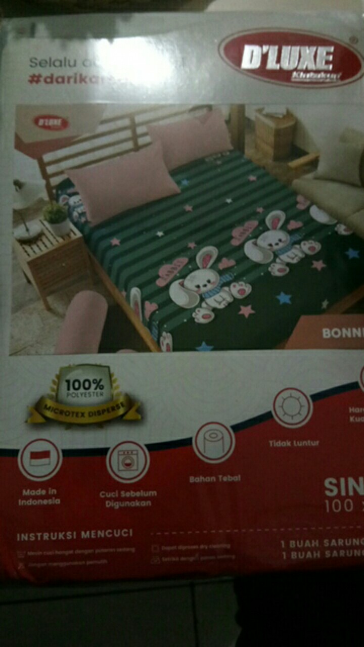 Kintakun Dluxe - Sprei Small Single Caroline / Fluer / Arnita / Danielle / Aalborg / Felice / Abel