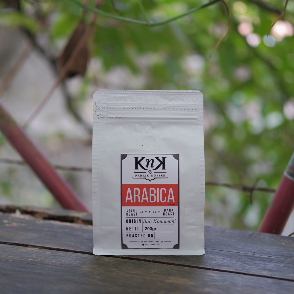 

Kopi Arabika Bali Kintamani 200 Gram KNK Koffee