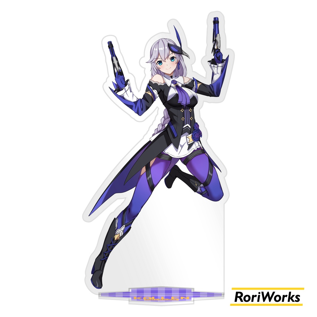 Acrylic Standee Figure Anime - Kallen (Sixth Serenade) Honkai Impact 3