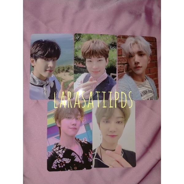 Photocard Seventeen Wonwoo The8 Joshua Henggarae An Ode Fallin Flower Yes 24