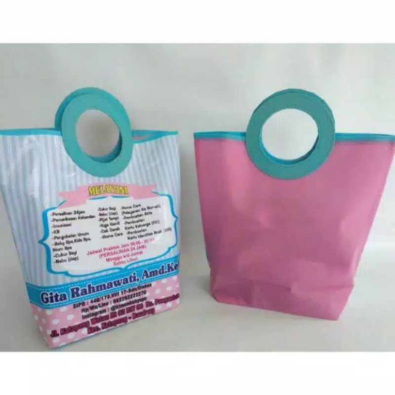 tas bidan,  tas souvenir bidan,  tas partus bidan, tas partus