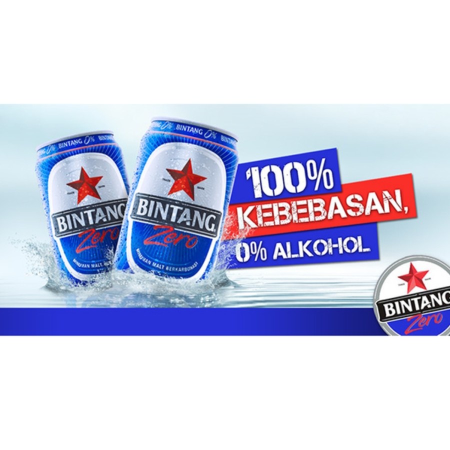 

Bintang Zero 0.0%-Alkohol - Minuman Kaleng 330 ml