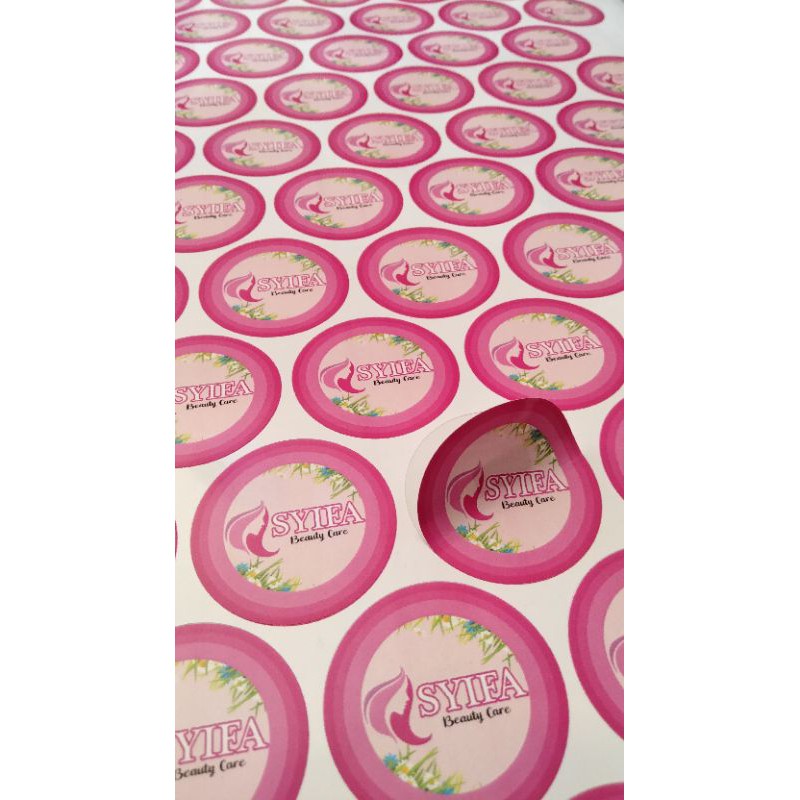 

Custom Stiker Vynil Produk Anda Label Kemasan Murah