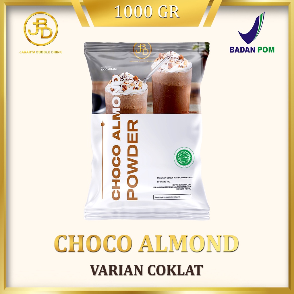 

Bubuk Minuman CHOCO ALMOND 1 KG - JBD | HALAL jbd