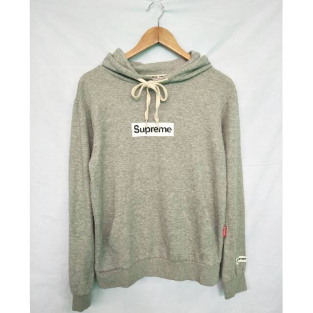 Jaket hoodie supreme abu2 second original