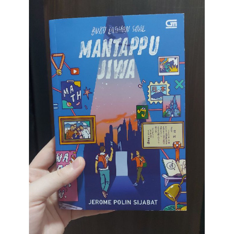 (Preloved) TTD ASLI JEROME POLIN Buku Latihan Soal Mantappu Jiwa - Jerome Polin