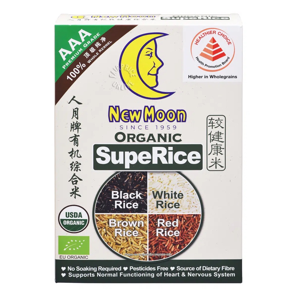 

New Moon Organic SupeRice - 1,8kg