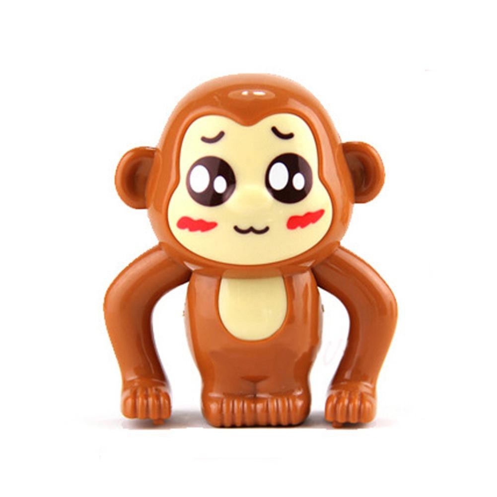 Monyet Putar Geser Geser Mainan Monkey Clockwork Windup Toy