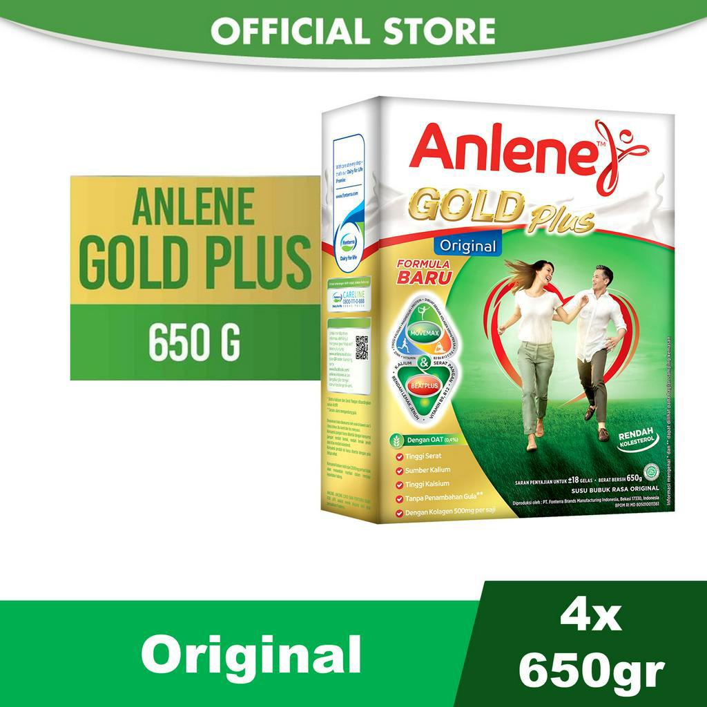 

Anlene Goldplus 650g Original - 4 pcs