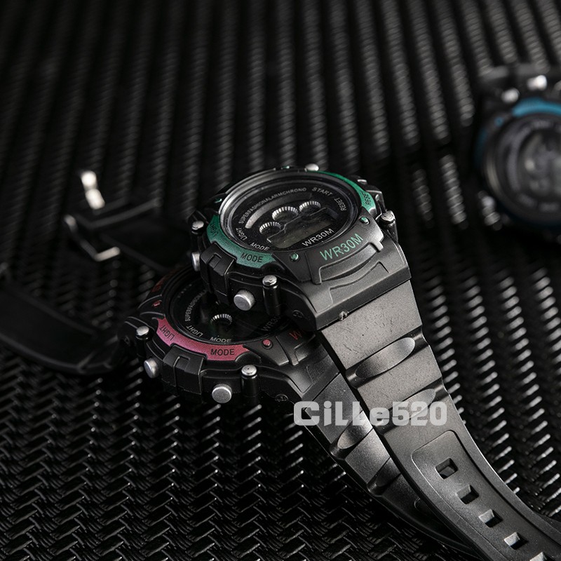 [MURAH  Jam tangan elektronik][ADA LAMPU]   Jam tangan elektronik  WANITA PRIA  Fashion MURAH-7