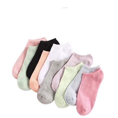 ❄ TMALL ❄  Kaos Kaki Polos Pria Wanita Bahan Spandek Plus Polyester Fashion Import Murah R108 R568 KK006-7