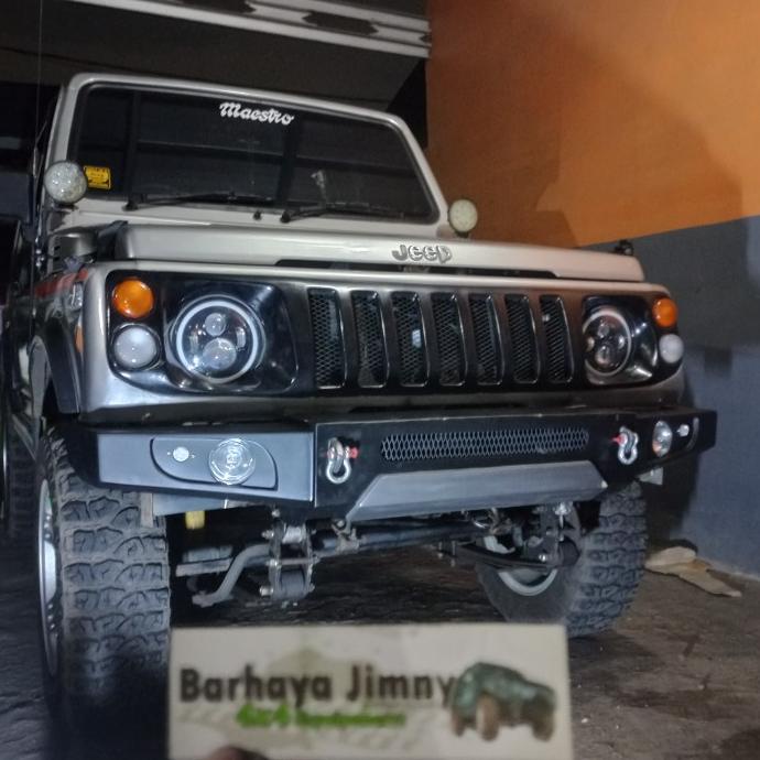 BEMPER DEPAN JIMNY KATANA MODEL NEW JIMNY BUMPER PLAT VARIASI