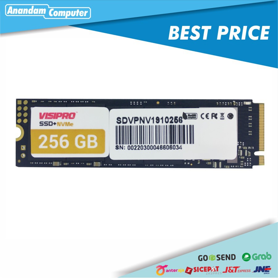 Visipro 256GB NVME SSD