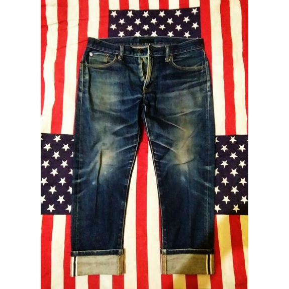Selvedge uniqlo second preloved bekas 33