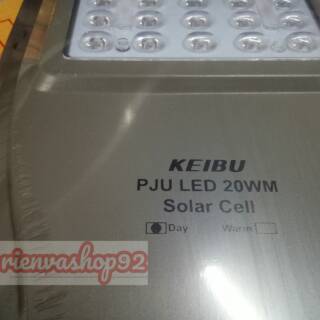 Jual Lampu Led PJU Solar Cell Keibu 20 Watt | Shopee Indonesia