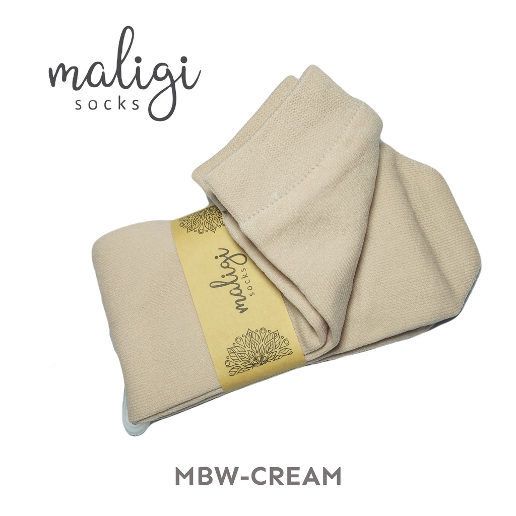Kaos Kaki Wudhu Panjang Muslimah Haji/Umroh Tebal Maligi MBW-01