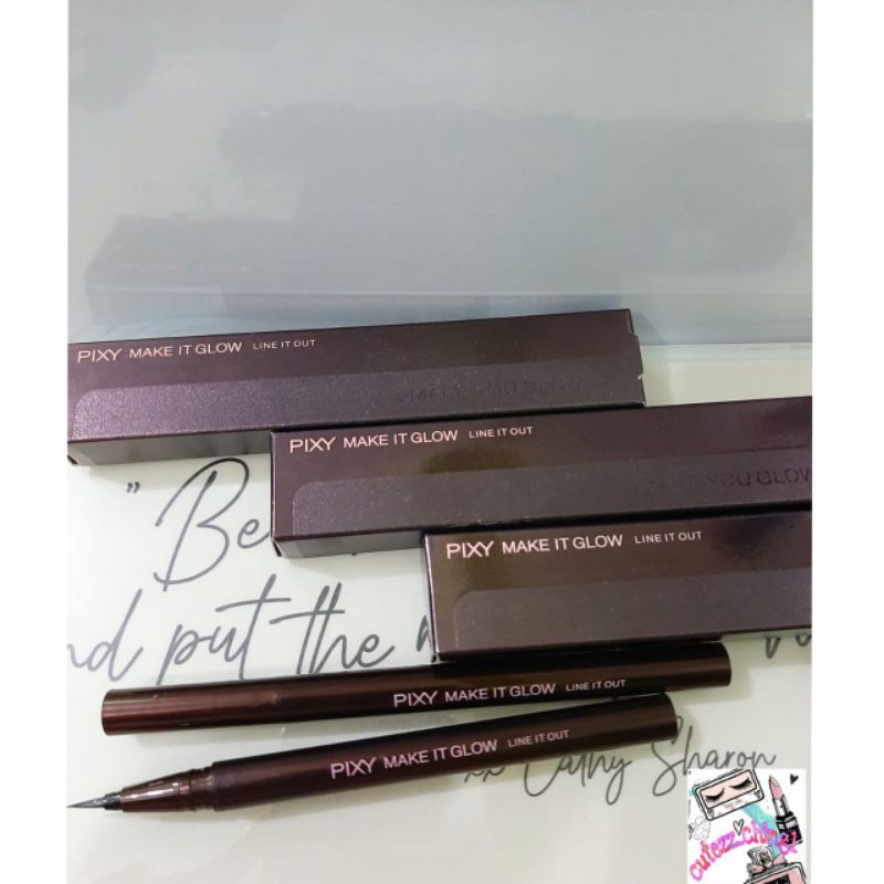 ☃Cutezz_Ching1☃Pixy Make It Glow Line It Out 0.5ml - Eyeliner