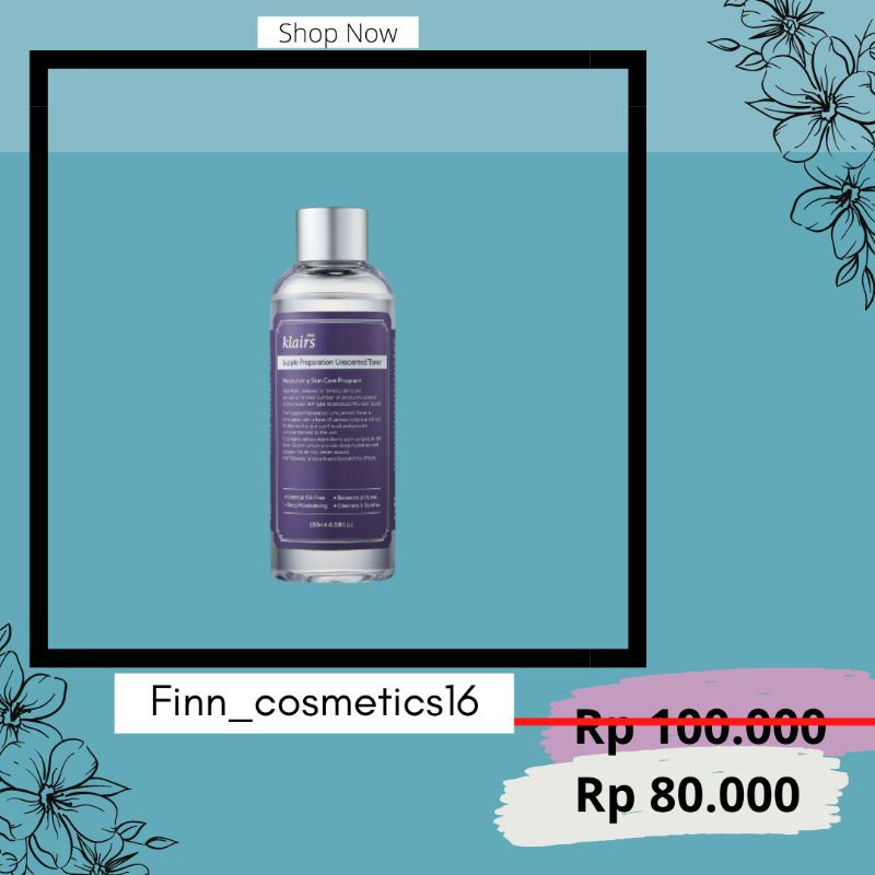 [SALE] DEAR KLAIRS SUPPLE PREPARATION UNSCENTED MINI