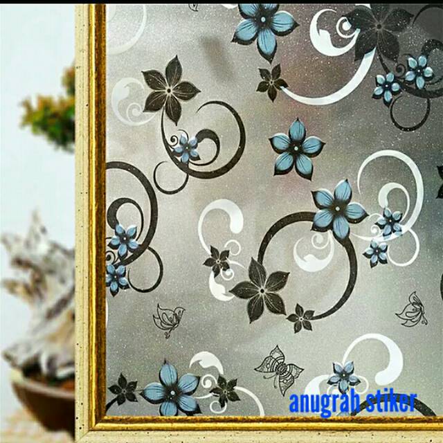 

Stiker/ sticker kaca motif batik