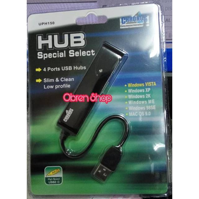 CHRONOS USB 2.0 HUB 4 PORT