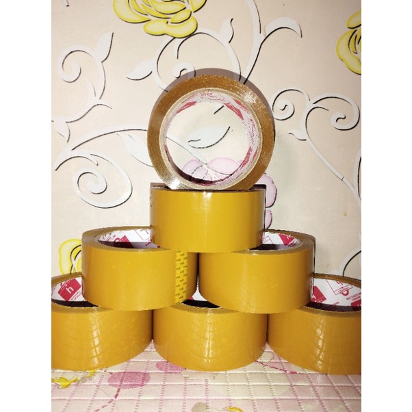 

lakban coklat merk random