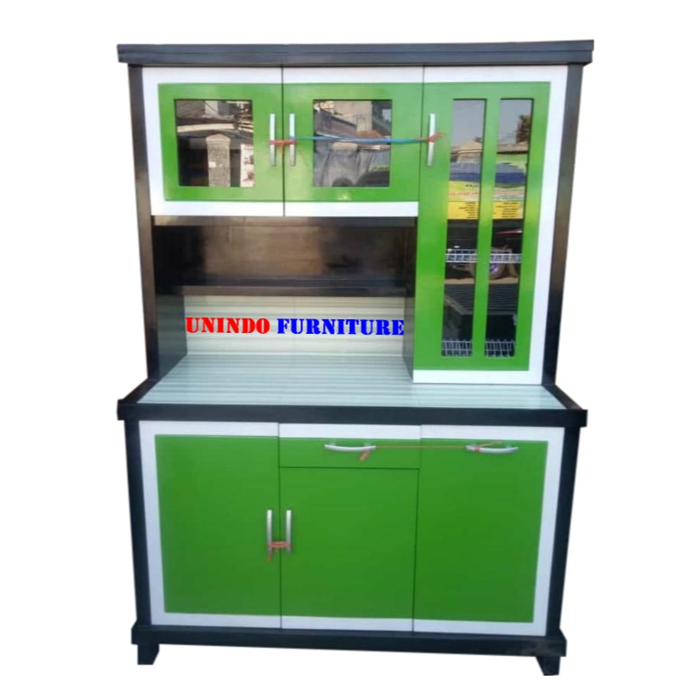 LEMARI DAPUR KITCHEN SET 3 PINTU HAMBALAN HIJAU