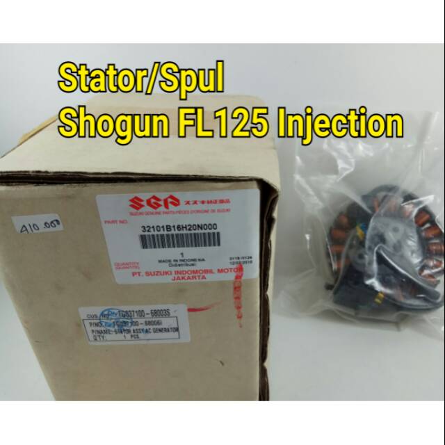 Stator/Spul New Shogun FL125 Injection Injeksi NON COD