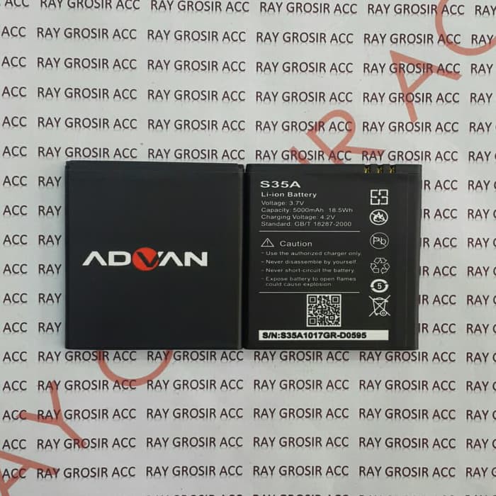 Baterai Original Double Power ADVAN Vandroid S35A S35 A S-35A